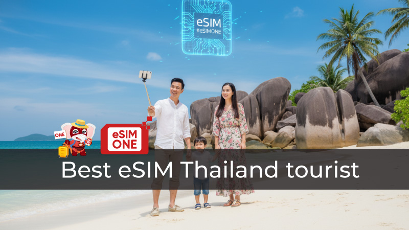 Comparison chart of best eSIM providers for Thailand tourists