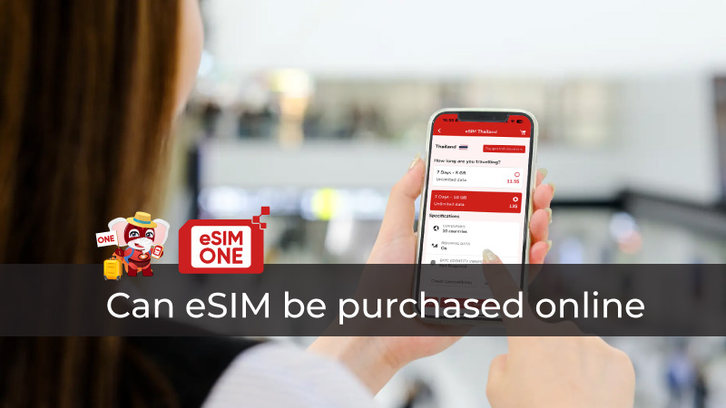 Can eSIM be purchased online Vietnam