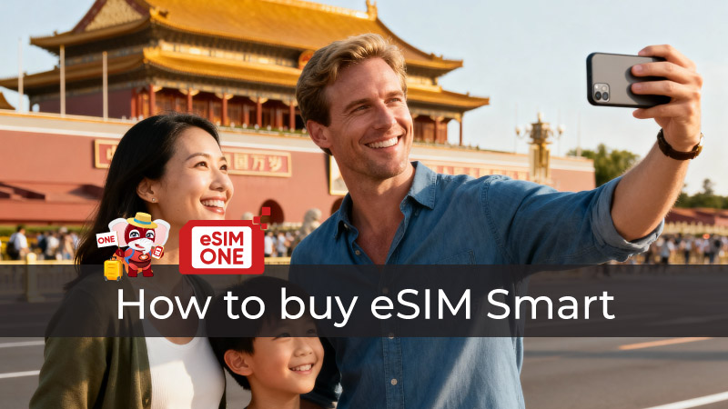 How to buy eSIM Smart eSIMONE travel global