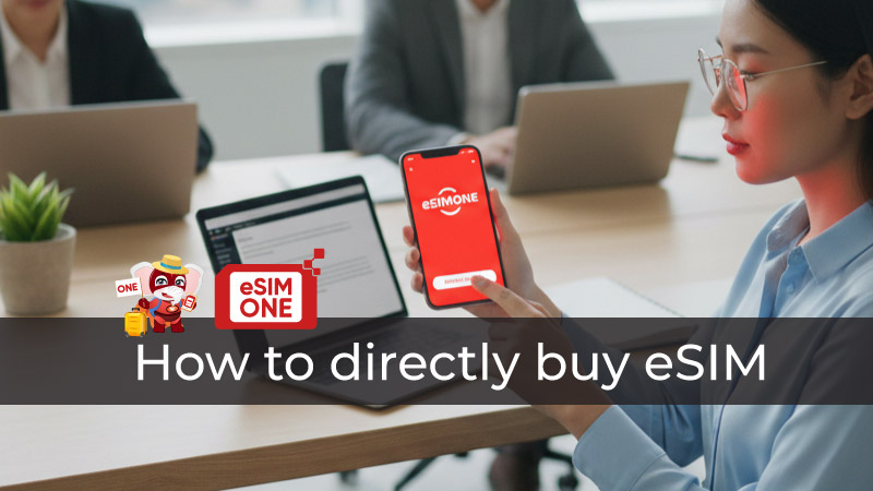 how to directly buy eSIM esimone