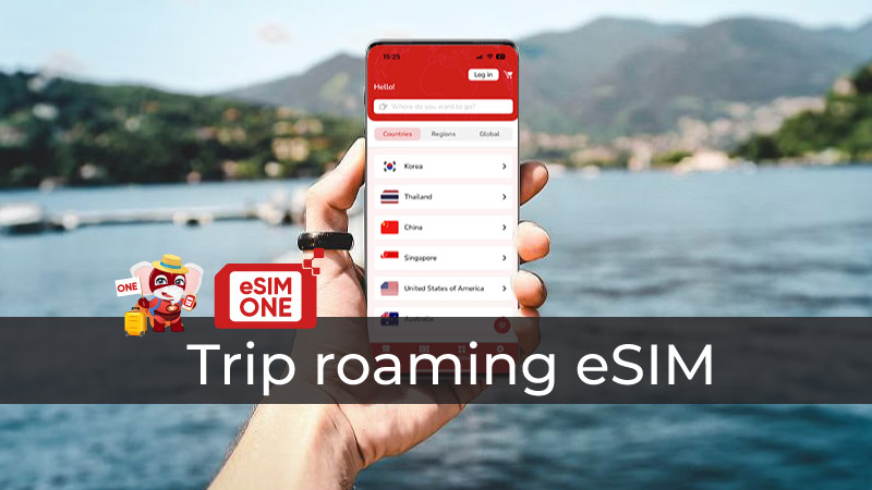 Trip roaming esim travel