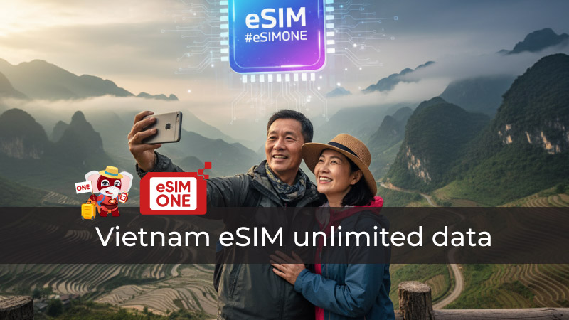 Vietnam eSIM unlimited data Online