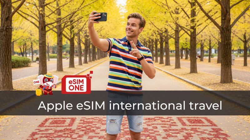 Apple eSIM international travel global