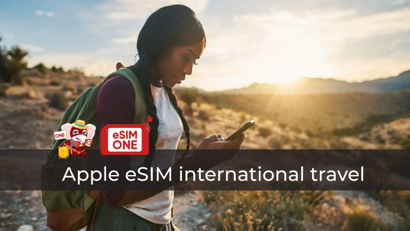 apple esim international travel fast connect