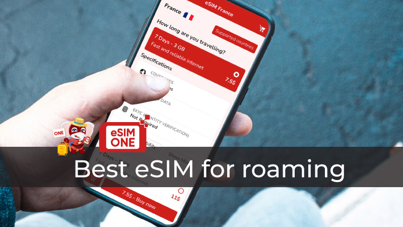 Best eSIM Roaming travel global esimone