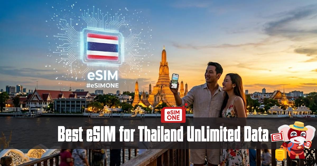 best eSIM for Thailand unlimited data