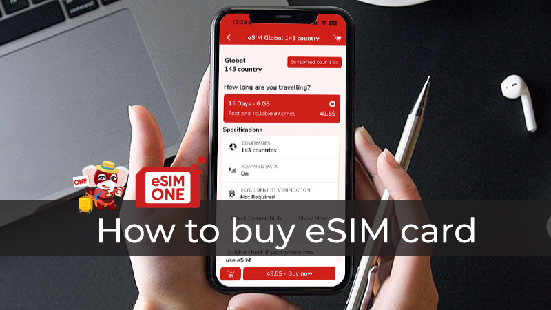 How to buy esim card online