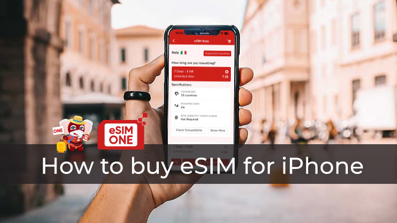 How to buy esim for iPhone very easy