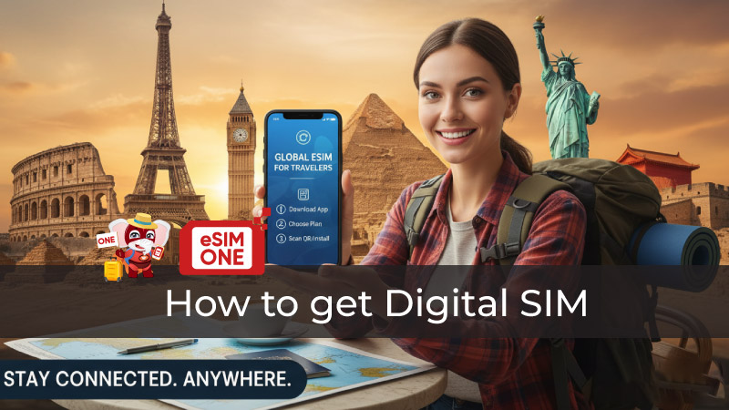 How to get digital sim online