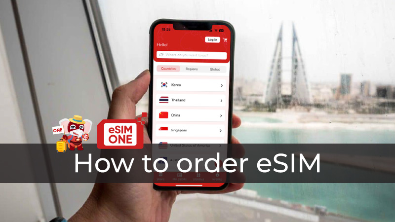 how to order esim online