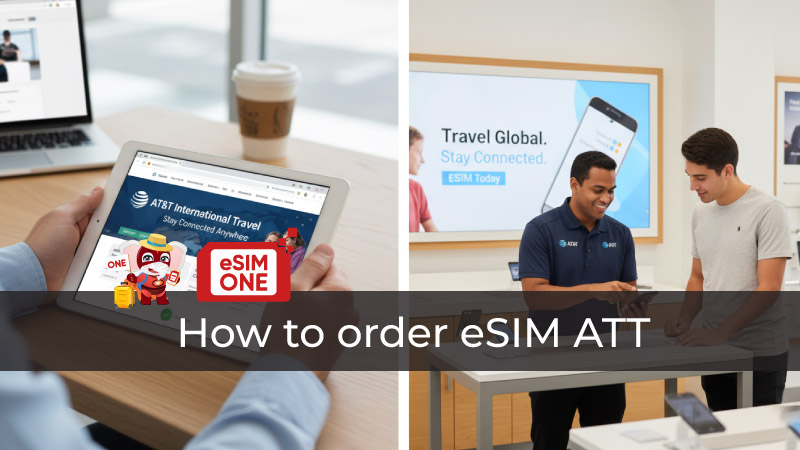 how to order esim att