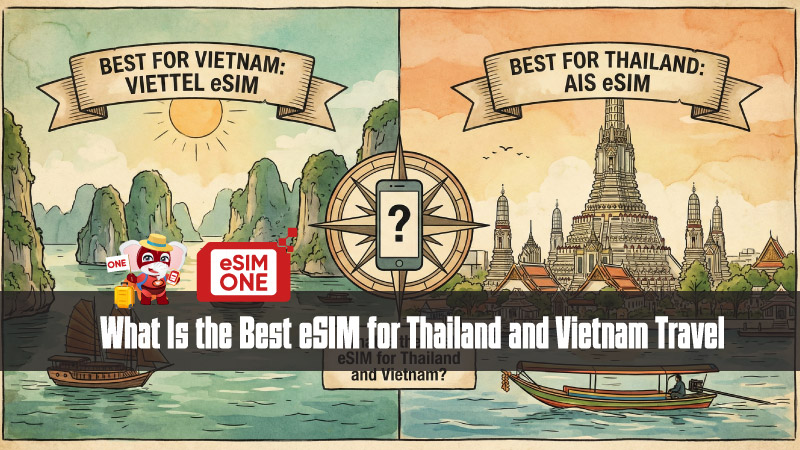 What Is the Best eSIM for Thailand and Vietnam Travel?